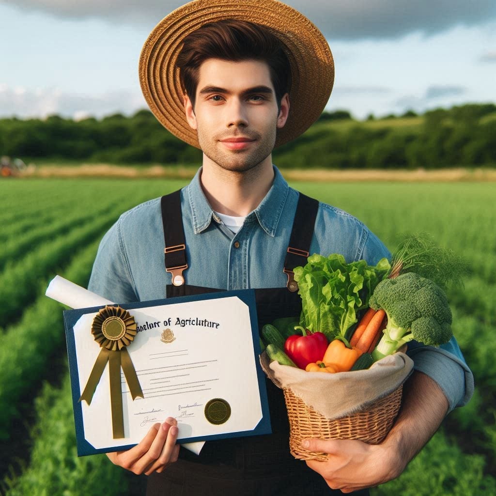 after BSs agriculture certification provided