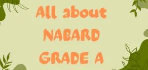 NABARD Grade A syllabus and pattern