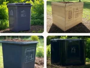 Anaerobic Composting (Low Maintenance, Slower Process)