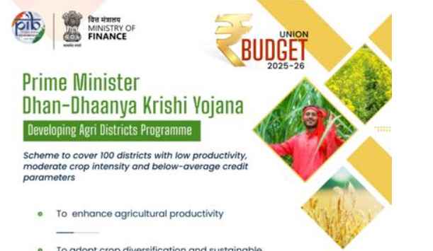 PM Dhan Dhanya Krishi Yojana
