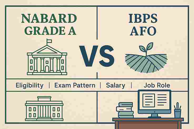 Difference between NABARD Grade A and IBPS AFO