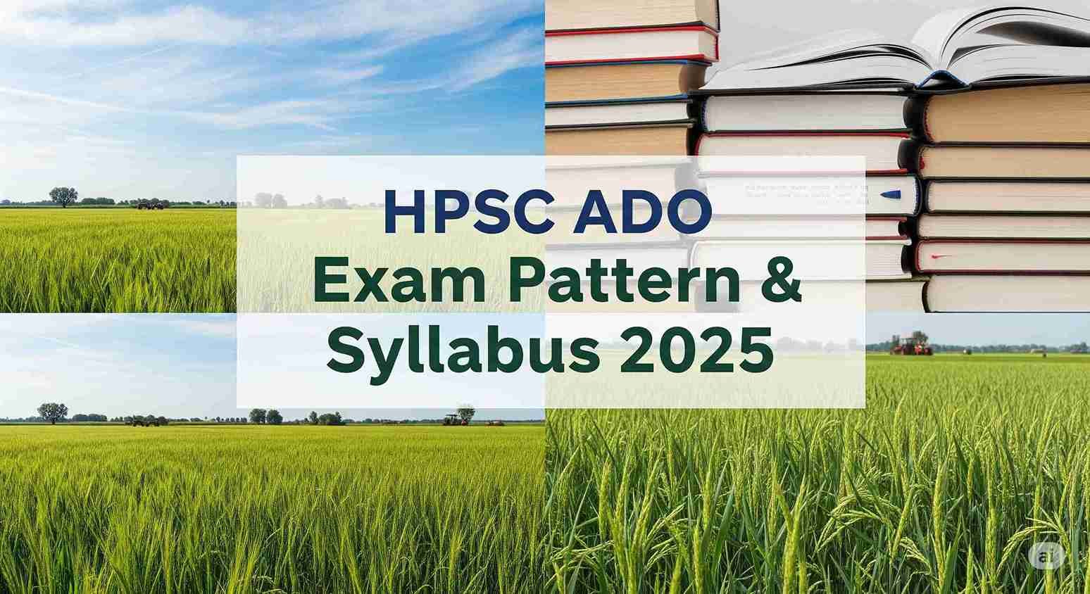 Aado Pattern HPSC ADO Exam Pattern and Syllabus 2025- Best books PDF