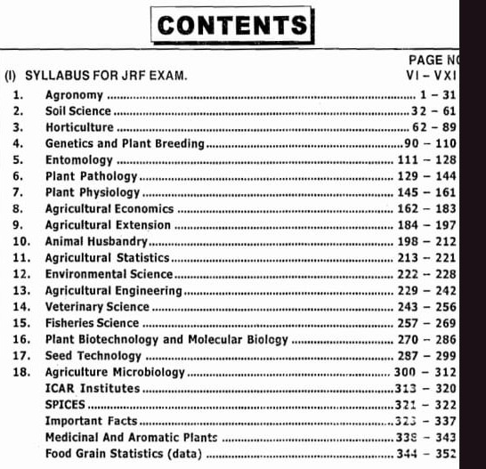 Objective of Agriculture by Dr. S.R. Kantwa Book PDF