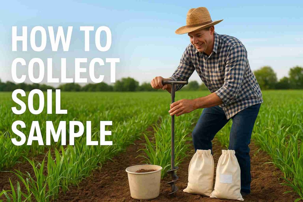 how to collect soil sample for soil testing
