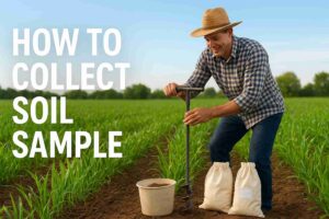 how to collect soil sample for soil testing