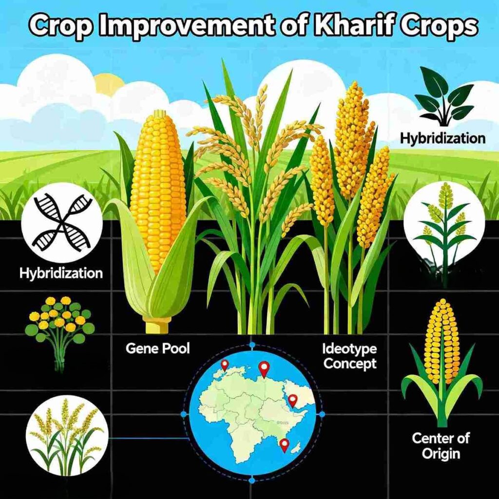 BSc Agriculture Crop Improvement of Kharif Crops