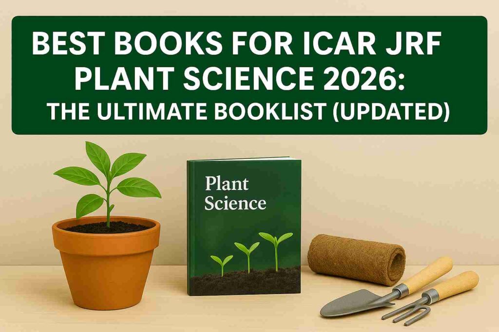 Best Books for ICAR JRF Plant Science 2026