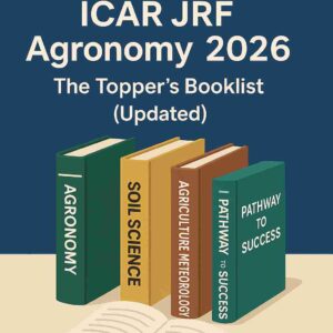 Best Books for ICAR JRF Agronomy 2026