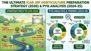 ICAR JRF Horticulture Preparation Strategy & PYQ Analysis